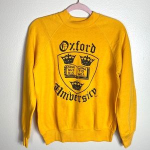Oxford University Vintage 80s Sweatshirt